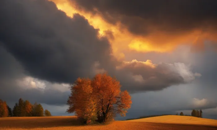 Kostel Nanebevzetí Panny Marie (Tachov) – autumn