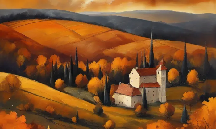 kostel Nanebevzetí Panny Marie (Uničov) – autumn