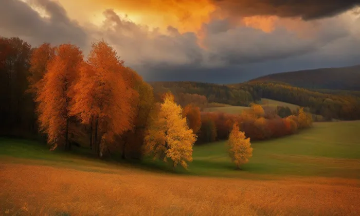 kostel Nanebevzetí Panny Marie (Velké Pavlovice) – autumn