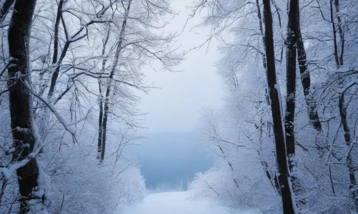 Kostel Nanebevzetí Panny Marie v Keblově – winter