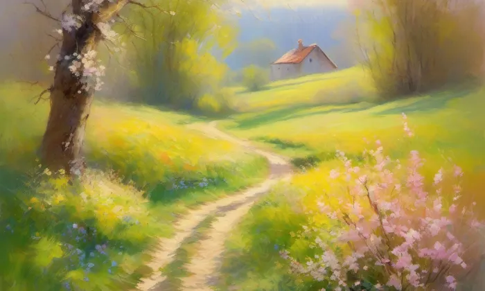 Kostel Narození Panny Marie (Běrunice) – spring