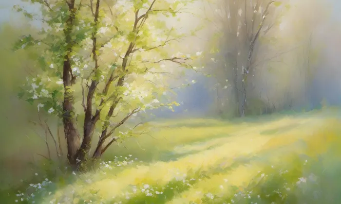 Kostel Narození Panny Marie (Jamartice) – spring