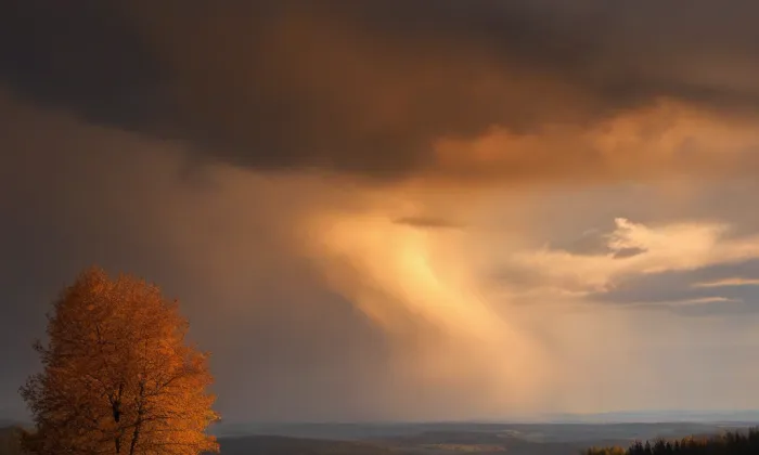 Kostel Narození Panny Marie (Klášter Hradiště nad Jizerou) – autumn