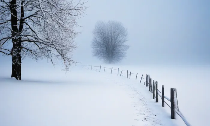 Kostel Narození Panny Marie (Klášter Hradiště nad Jizerou) – winter