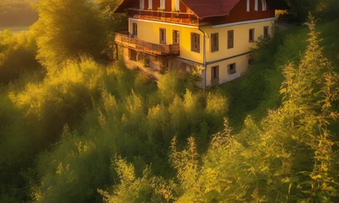 Kostel Narození Panny Marie (Mnichovice) – summer