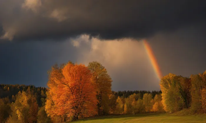 Kostel Narození Panny Marie (Nové Strašecí) – autumn