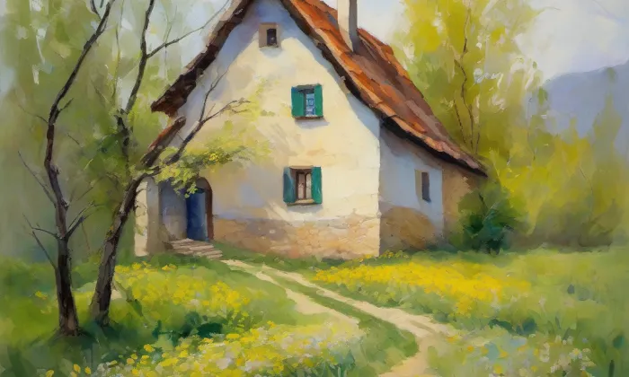 kostel Narození Panny Marie (Opatovec) – spring