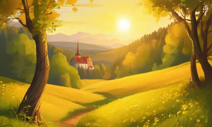 kostel Narození Panny Marie (Pluhův Žďár) – summer