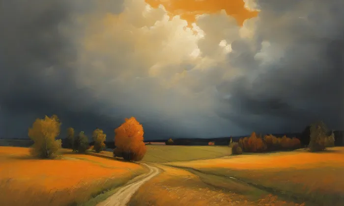 Kostel Narození Panny Marie (Praha 4) – autumn