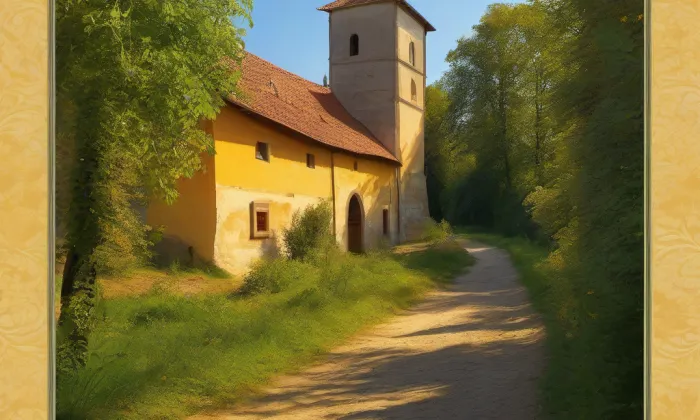 Kostel Narození Panny Marie (Praha 4) – summer