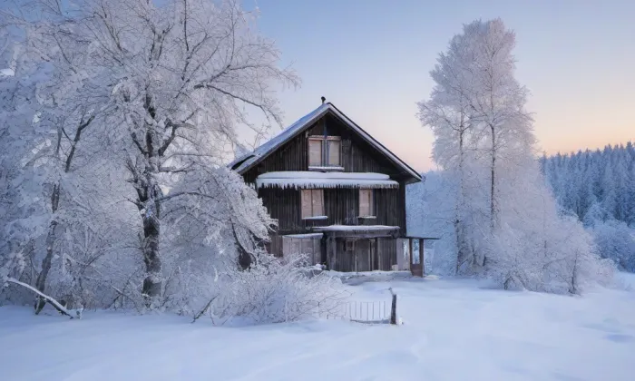 Kostel Narození Panny Marie (Sudoměř) – winter
