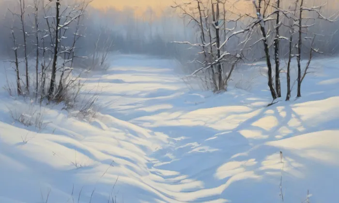 Kostel Narození svatého Jana Křtitele (Stará Ves) – winter
