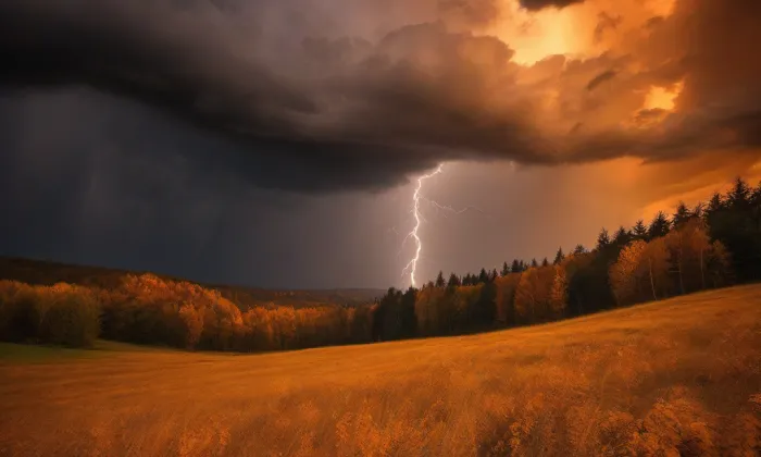 kostel Narození svatého Jana Křtitele (Český Rudolec) – autumn