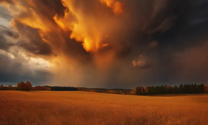 Kostel Navštívení Panny Marie (Horní Vítkov) – autumn
