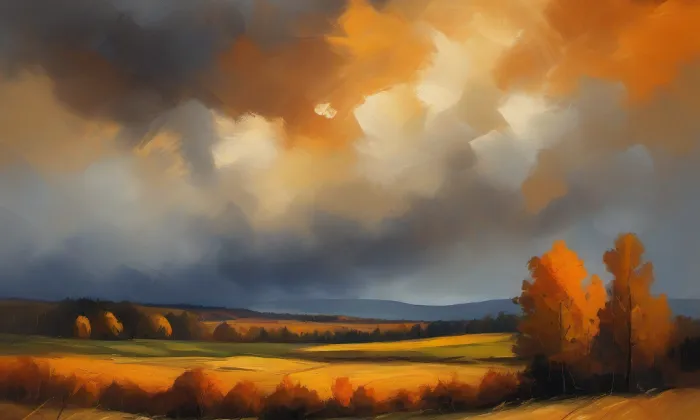 kostel Navštívení Panny Marie (Jednov) – autumn