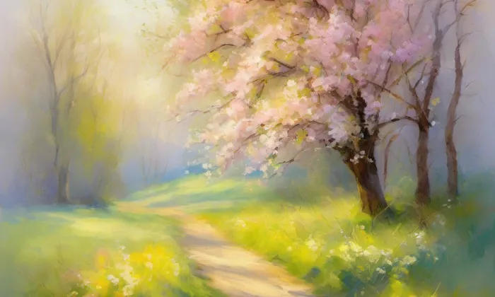 Kostel Navštívení Panny Marie (Lobendava) – spring