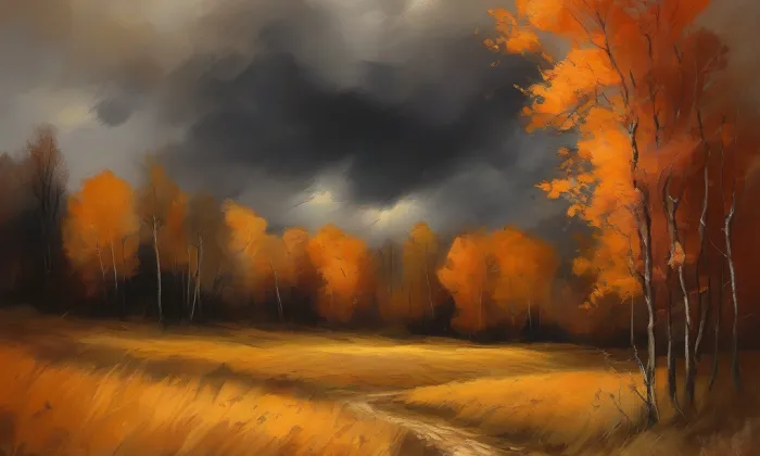 Kostel Navštívení Panny Marie (Město) – autumn
