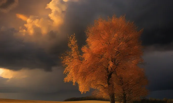 kostel Navštívení Panny Marie (Nové Domky) – autumn