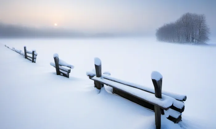 kostel Navštívení Panny Marie (Nové Domky) – winter