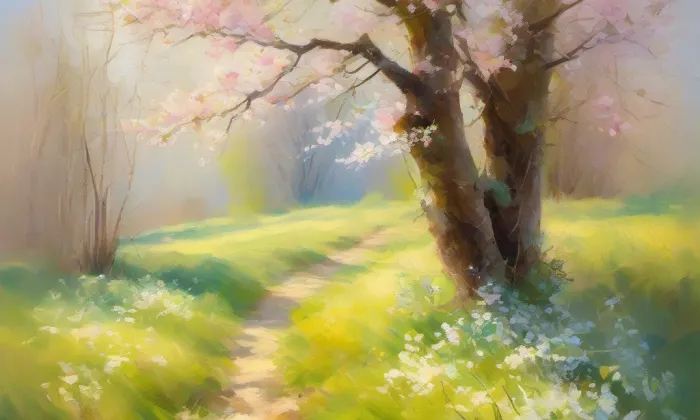 Kostel Navštívení Panny Marie (Obyčtov) – spring