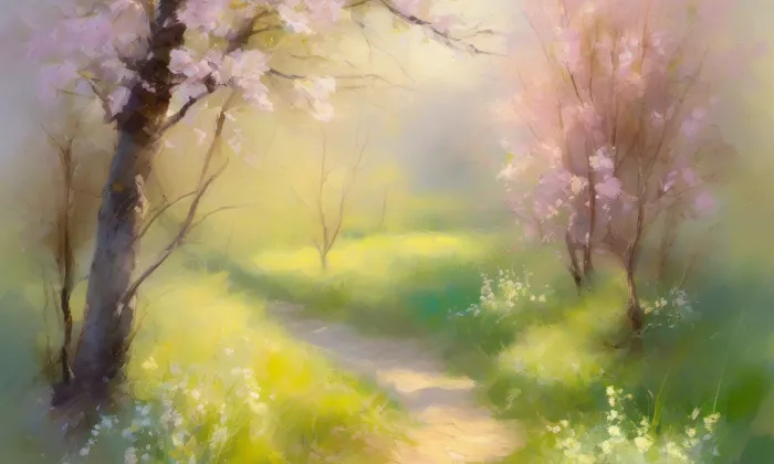 Kostel Navštívení Panny Marie (Povrly) – spring
