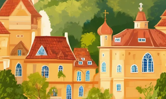Kostel Navštívení Panny Marie (Velké Poříčí) – summer