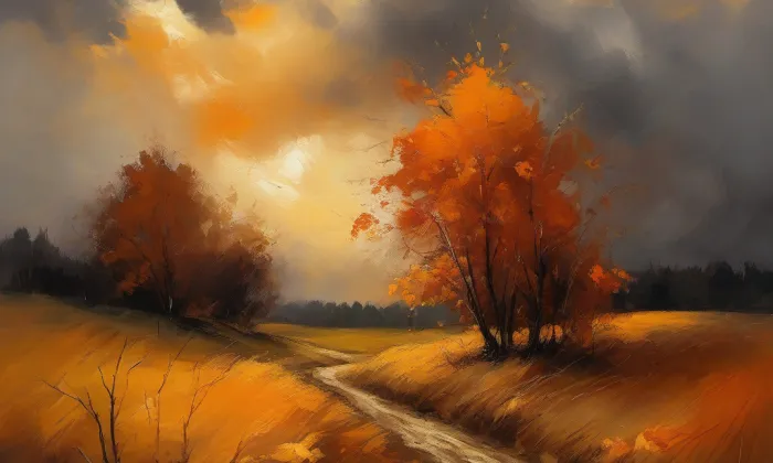 Kostel Nejsvětější Trojice (Žacléř) – autumn