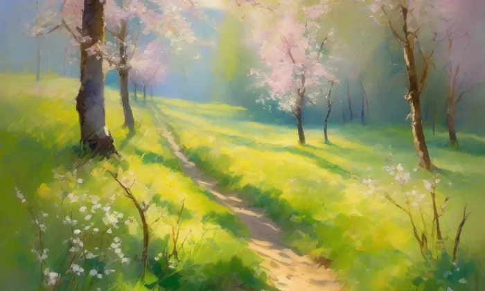 Kostel Nejsvětější Trojice (Bzí) – spring