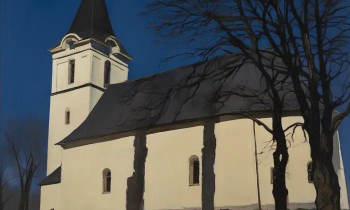 Kostel Nejsvětější Trojice (Hlavnice) – historical