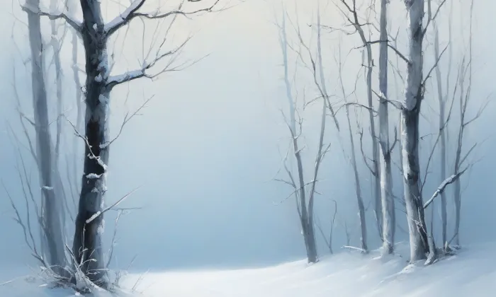 kostel Nejsvětější Trojice (Jenišovice) – winter