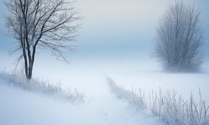 Kostel Nejsvětější Trojice (Střekov) – winter