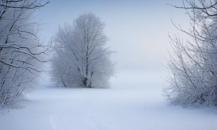 Kostel Nejsvětější Trojice (Všestary) – winter