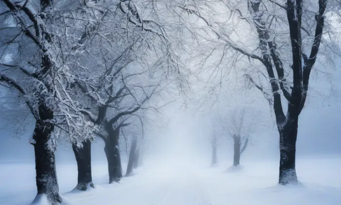 Kostel Nejsvětější Trojice (Zdoňov) – winter