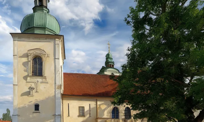 Kostel Nejsvětější Trojice v Jiřetíně pod Jedlovou – historical