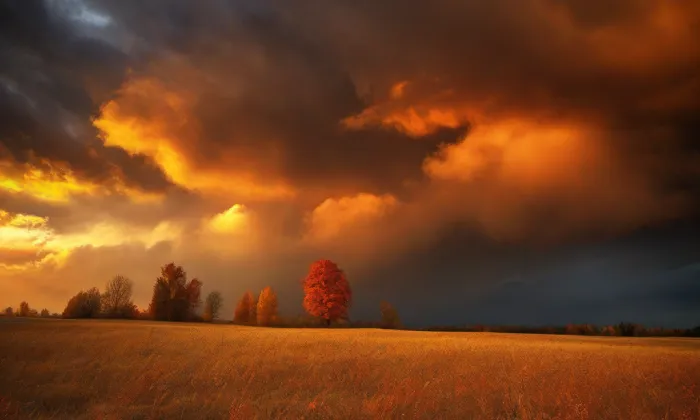 kostel Nejsvětější Trojice ve Vratislavicích nad Nisou – autumn