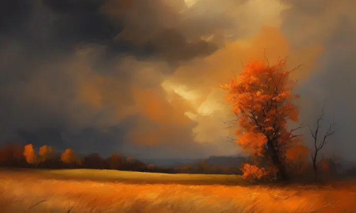 Kostel Nejsvětějšího Jména Ježíš (Křišťanov) – autumn