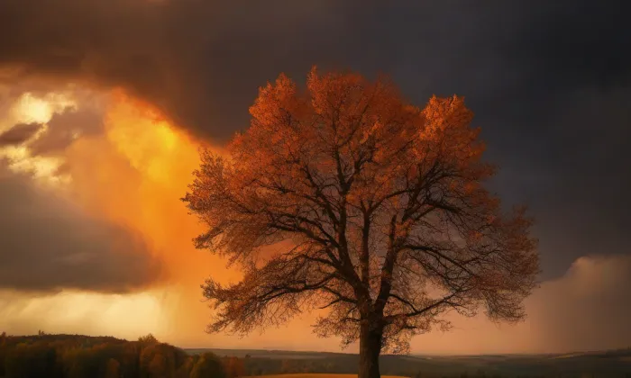 Kostel Neposkvrněného početí Panny Marie (Siřem) – autumn