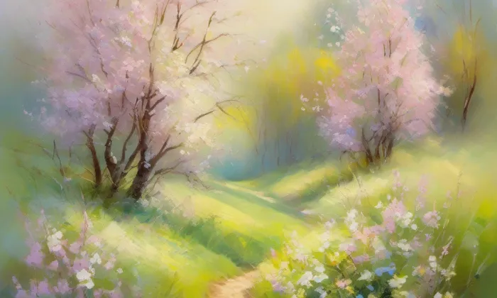 Kostel Panny Marie (Staré Hamry) – spring