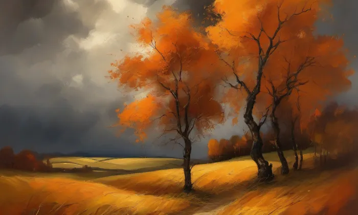 kostel Panny Marie Bolestné de Sale – autumn