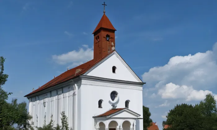 Kostel Panny Marie Královny Andělů – historical