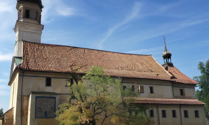 Kostel Panny Marie Královny míru – historical