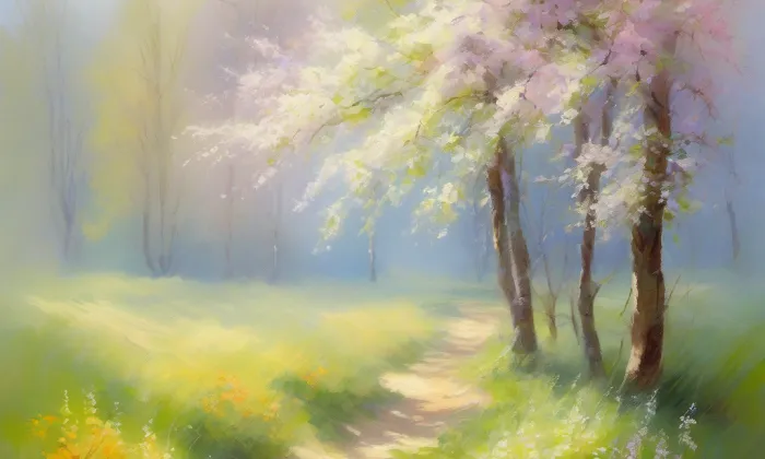 Kostel Panny Marie Královny míru – spring