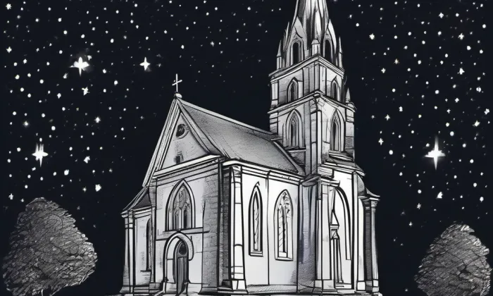 Kostel Panny Marie na Předhradí – noc