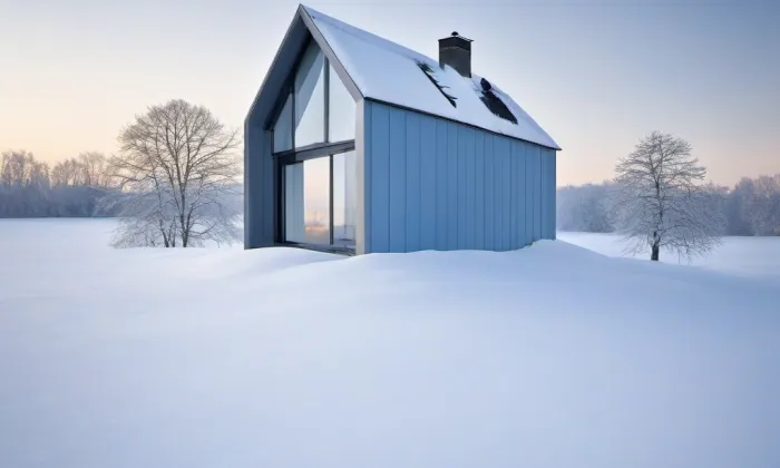 Kostel Panny Marie Pomocné (Bruntál) – winter