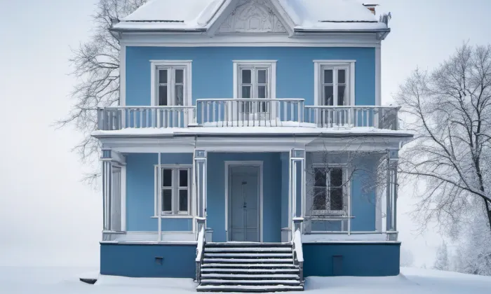 Kostel Panny Marie Růžencové (České Budějovice 6) – winter