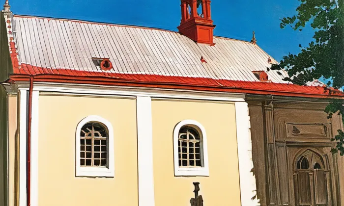 kostel Panny Marie Sedmibolestné v Týnci nad Labem – historical