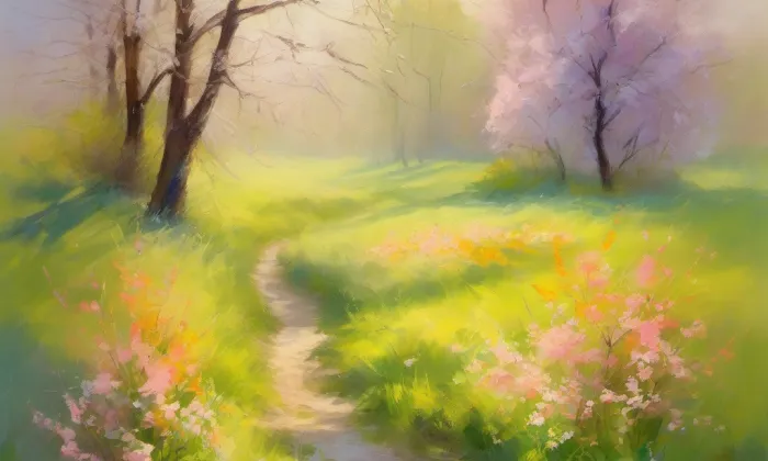Kostel Panny Marie v Opočně – spring