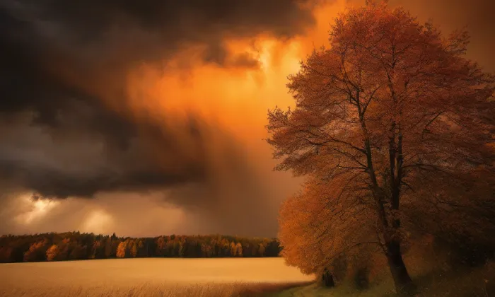 Kostel Panny Marie Vítězné a svatého Antonína Paduánského – autumn