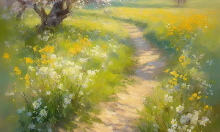 kostel Povýšení svatého Kříže (Údlice) – spring