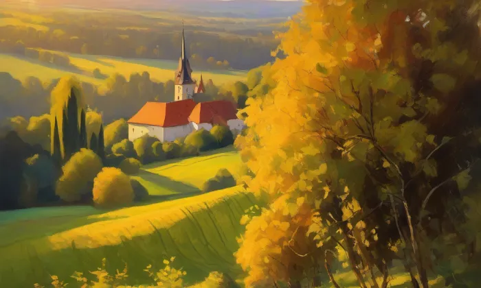Kostel Povýšení svatého Kříže (Jablonec nad Nisou) – summer